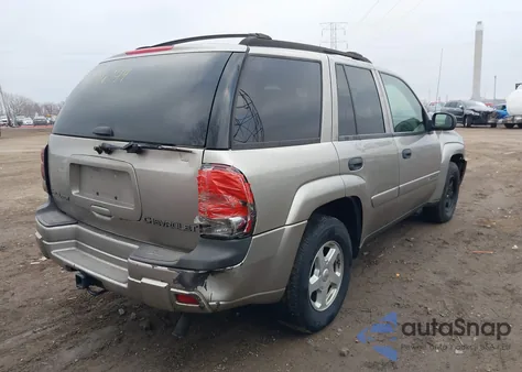 2002 Chevrolet Trailblazer Ls из США, поврежденный, VIN 1GNDT13S422512919